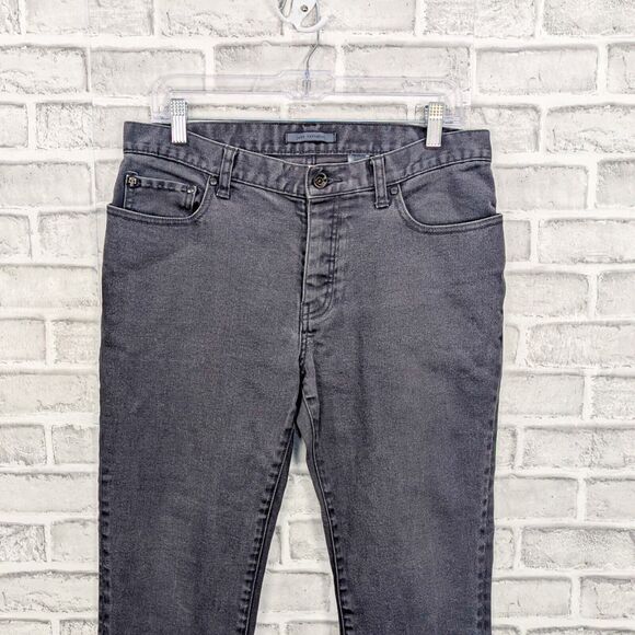 John Varvatos Collection Men's 5 Pocket Denim Jeans in Gray wash size 32 R - Picture 4 of 8